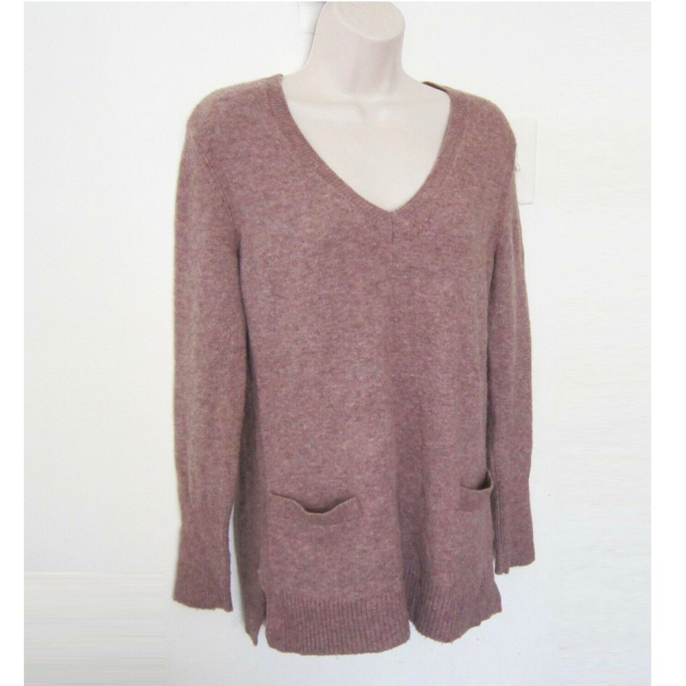 Front Pocket Merino Wool Tunic Top